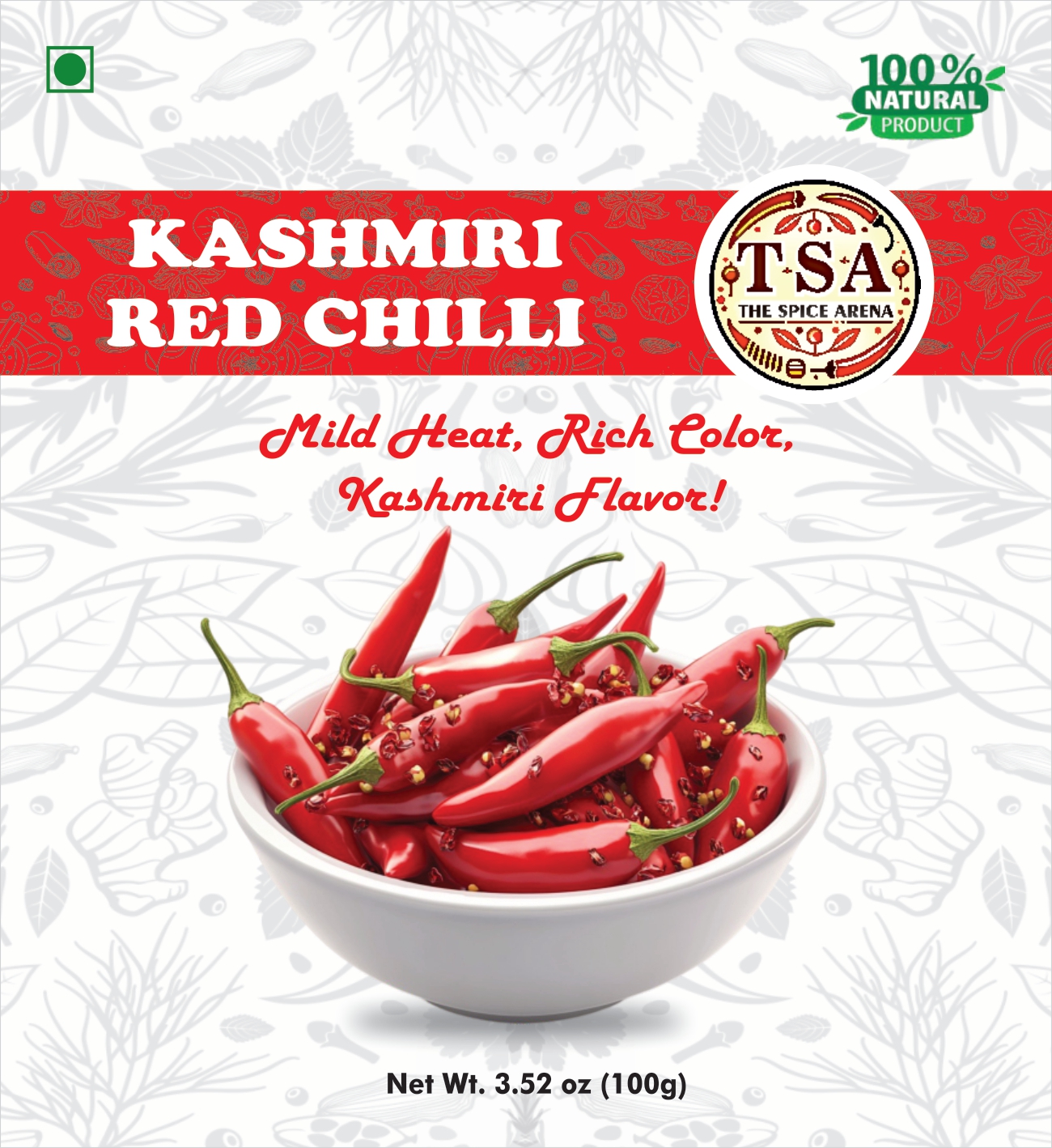 Kashmiri Red Chilli